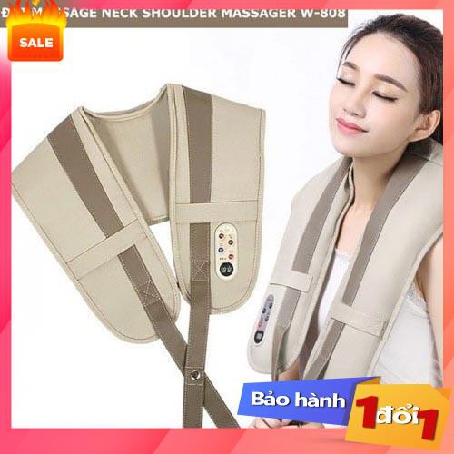 Xả kho giá sốc - máy mát xa cầm tay,Máy Massage Vai, Lưng, Cổ, Gáy - Bảo hành 1 đổi 1