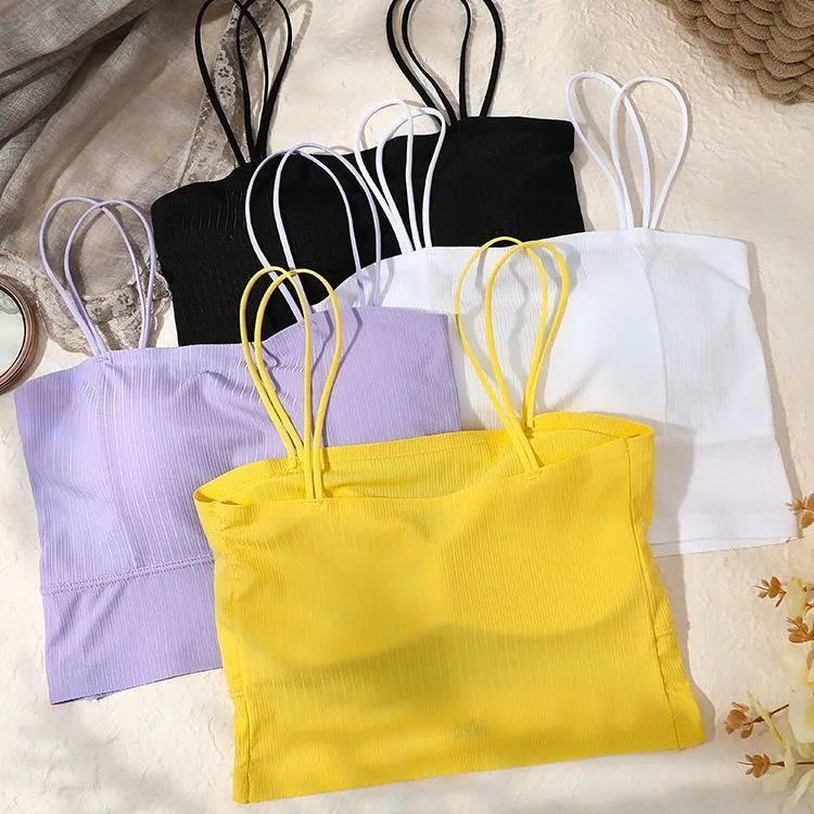 【Yuki】ÁO 2 dây bra có mút ngực xinhh | BigBuy360 - bigbuy360.vn