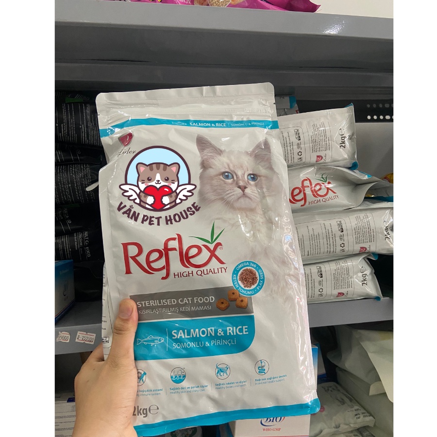 Hạt Reflex Kitten Adult Cho Mèo Lớn, Mèo Con - Đầy đủ các dòng