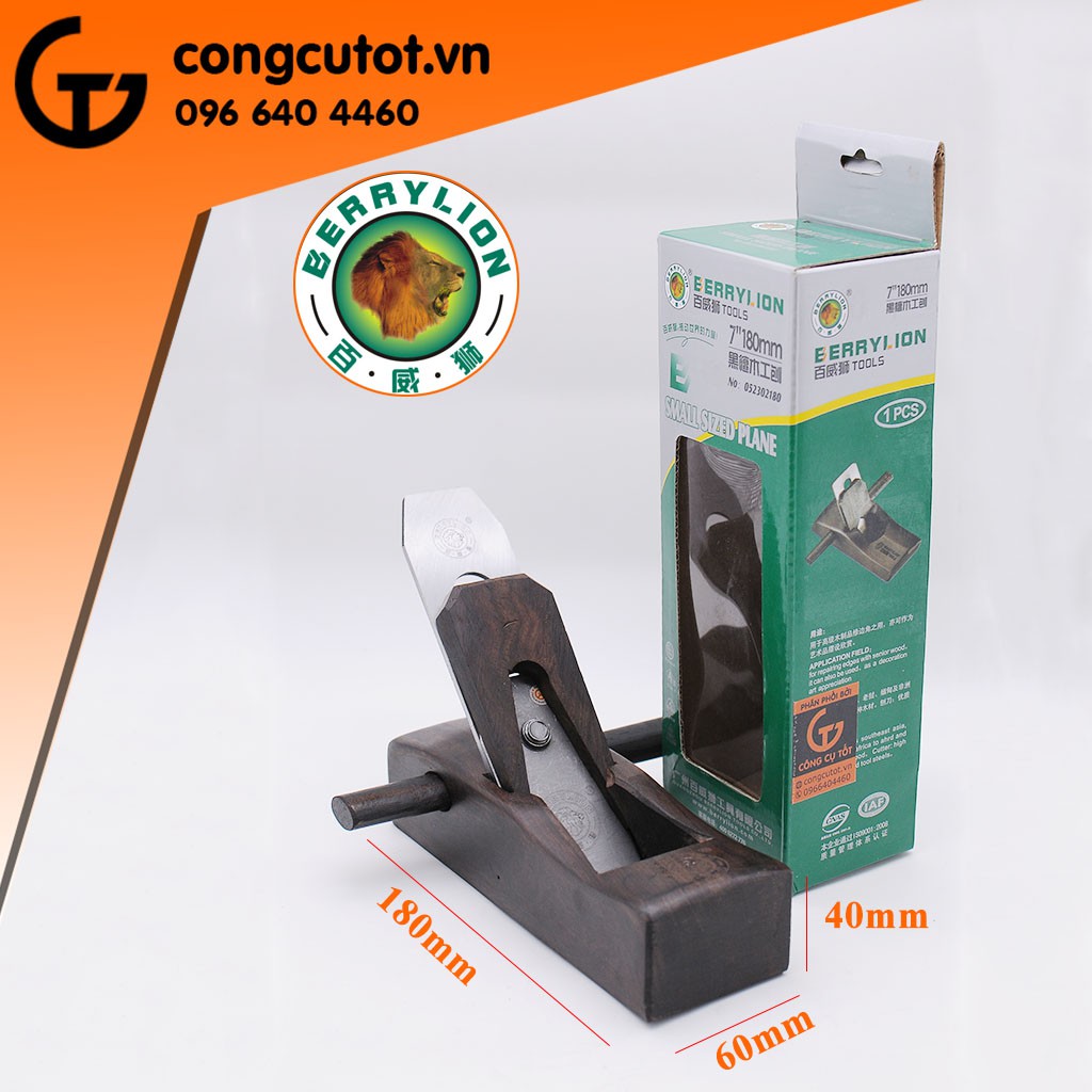 Bào gỗ 180mm Berrylion