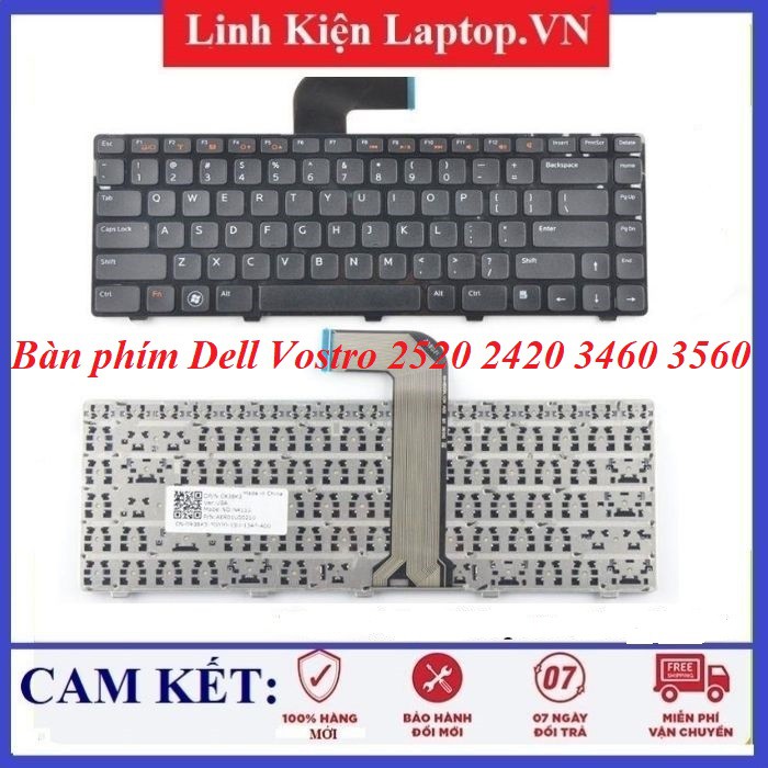 ⚡Bàn phím Dell Vostro 2520 2420 3460 3560