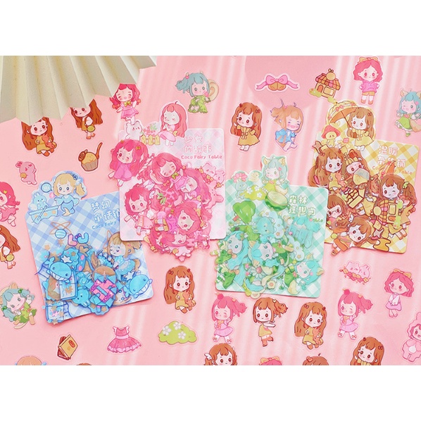 Sticker gói COCO FAIRY dễ thương
