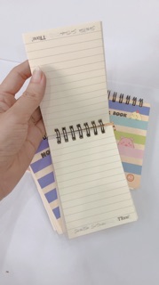 Sổ lò xo giấy ngà a7