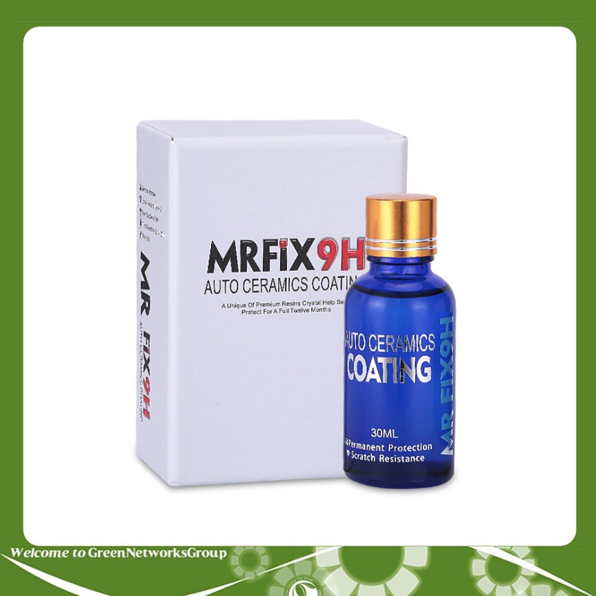 Dung dịch phủ bóng xe ô tô chống trầy xước bảo vệ xe MR FIX 9H Greennetworks