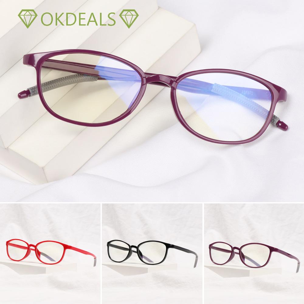 Kính đọc sách chống mỏi mắt Chống Ánh Sáng Xanh Thiết Kế Siêu Nhẹ Nhiều Màu Sắc Thời Trang Cho Nam Và Nữ