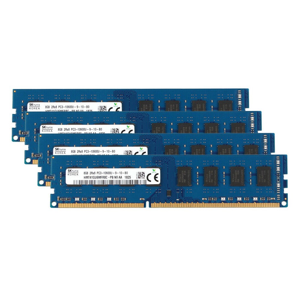 ✔️ Ram 8GB DDR3 Bus 1066MHz 1333MHz PC3-8500/10600 Kingston Samsung Hynix Dùng Cho Máy Tính Để Bàn PC Desktop