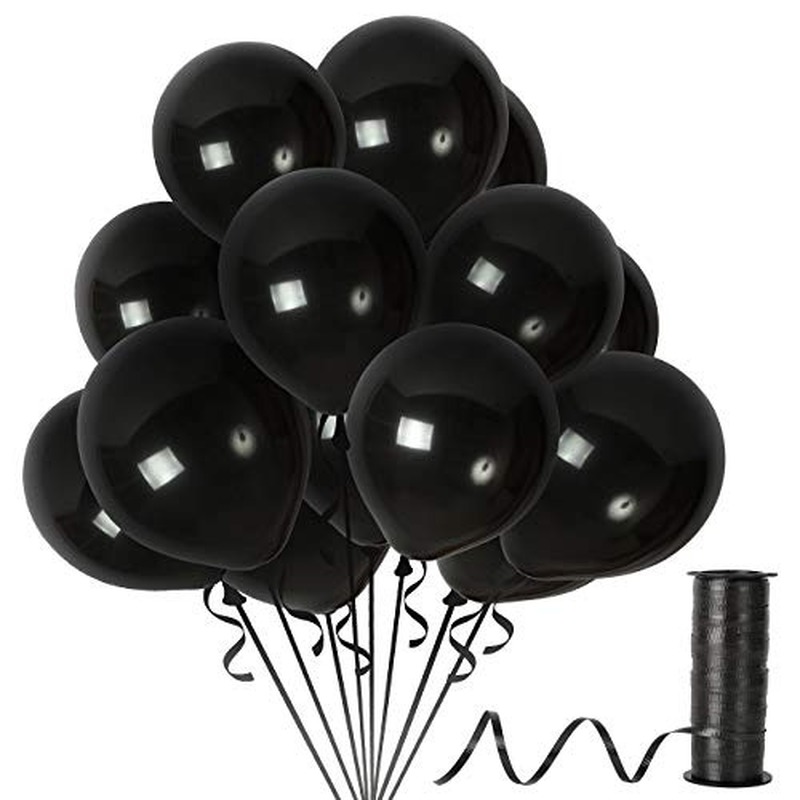 Set 10 bong bóng cao su 12 inch màu sắc xanh navy độc đáo