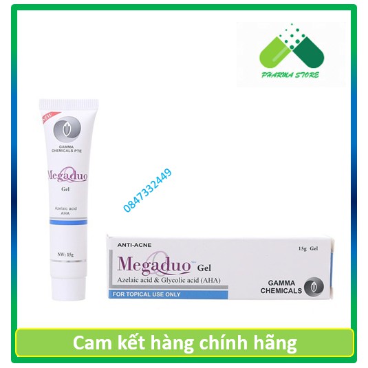 Megaduo Gel  - Mụn trứng cá, mụn ẩn, thâm mụn