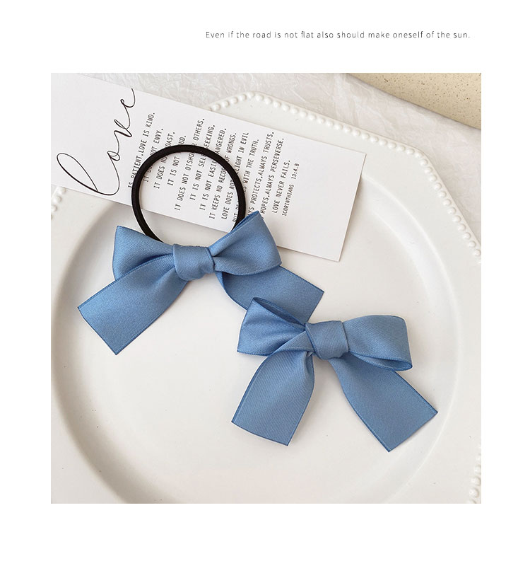 Dây Buộc Tóc Hình Nơ Xinh Xắn Cho Nữ Nhiều Màu