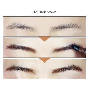 Bút kẻ mày 4D phẩy sợi dạng xăm RiRe Fork Eyebrow Tint