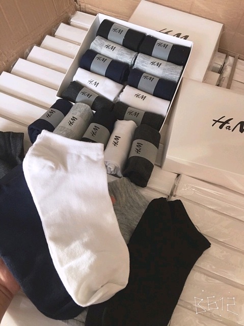 Hộp 10 đôi tất chống hôi chân hàng xuất Nhật ( Hàng Xịn Đẹp)