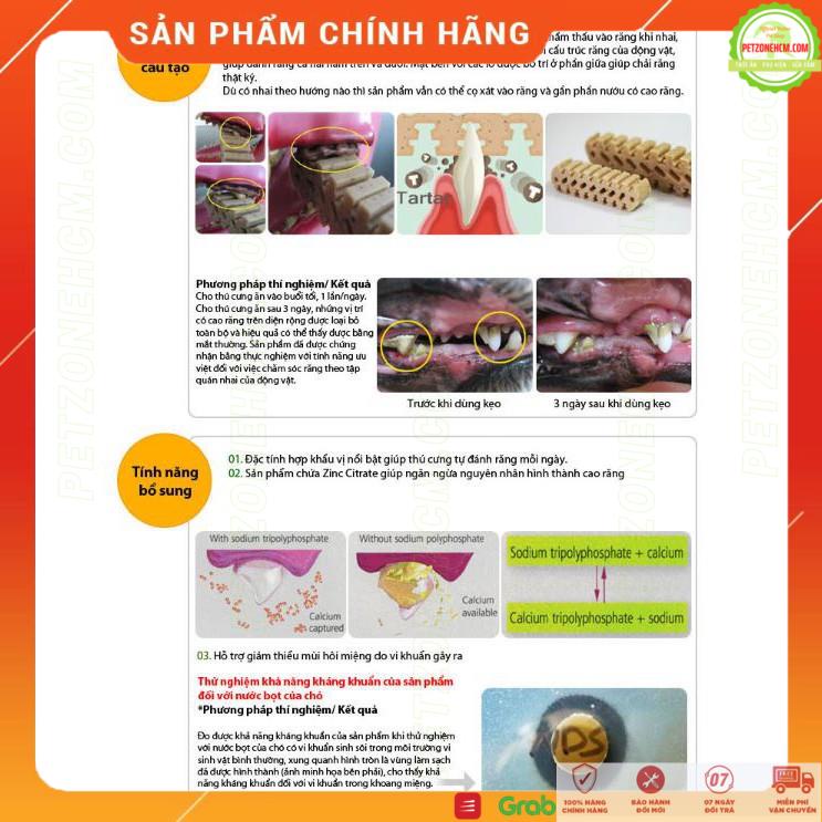 Kẹo KANOODLES 170g Forcans bảo vệ răng miệng cho chó ⚜ FREESHIP ⚜ làm sạch răng và mảng bám, vừa ăn ngon vừa đánh răng