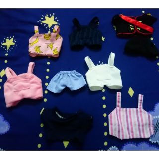 Outfit doll áo quần yếm