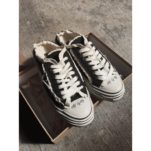 Giày Sục Xvessel ( Full Box+Bill ) Giày Xvessel rách viền style 2020 | BigBuy360 - bigbuy360.vn