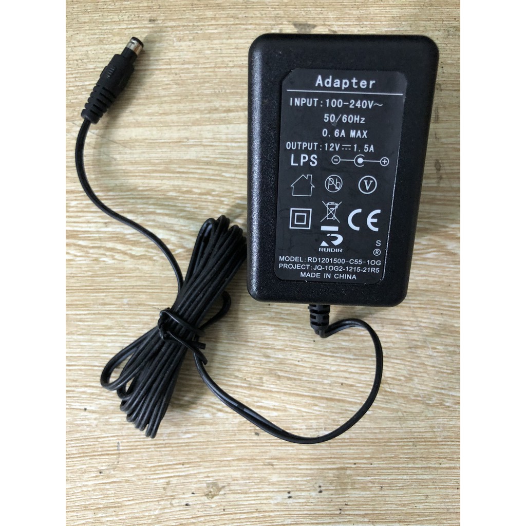Nguồn 12v - 1,5A chính hãng thanh lý các loại, chuyên dụng cho camera, modem, wifi, đèn led