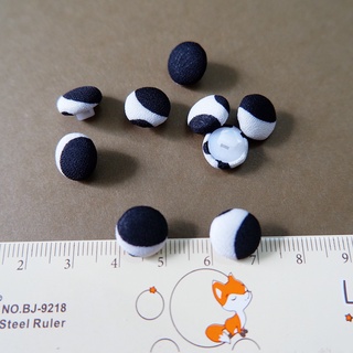 NÚT BỌC VẢI 1CM V026 - BELLA BUTTON GARMENT ACCESSORIES