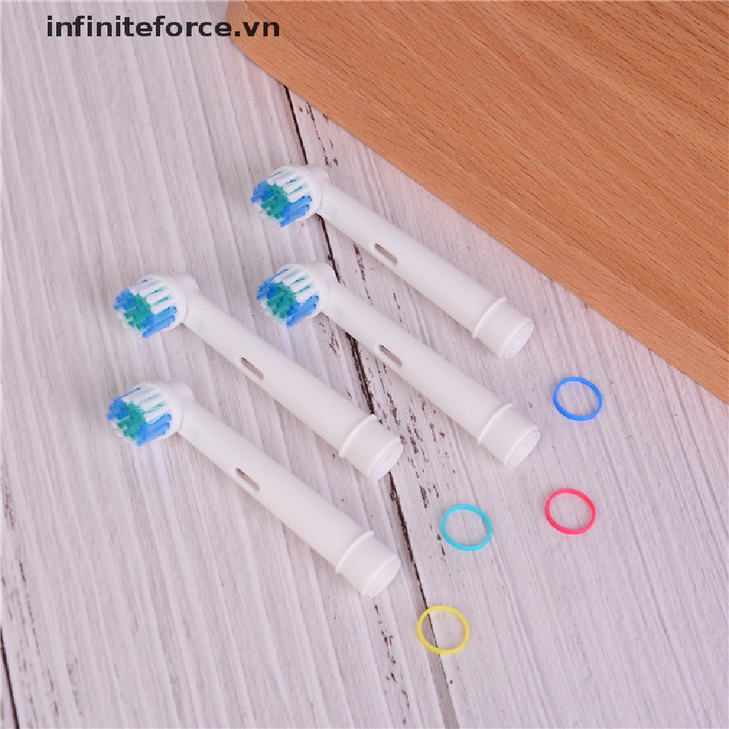 (Hàng Mới Về) Bàn Chải Đánh Răng Điện 4 Đầu Tiện Lợi Cho Oral B SB-17A