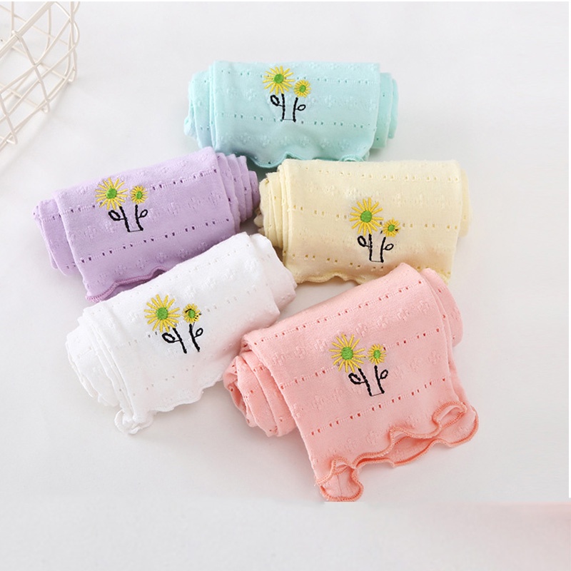 Quần Legging Hoa Cho Bé Gái