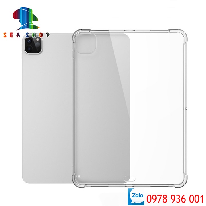 Ốp lưng iPad nhựa dẻo - CHỐNG SỐC - thiết kế dày 4 góc- Ốp iPad 2,3,4, Air2, Pro 9.7, iPad 10.2, 10.5 inch, Mini 1, 2, 3