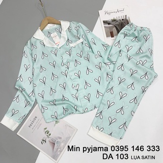 Đồ bộ mặc nhà, Lụa Satin tay dài quần dài