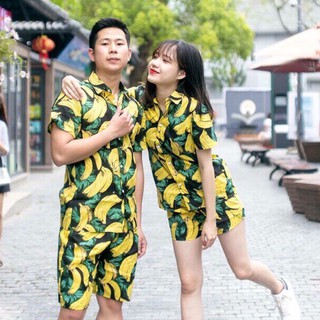 💝 FREESHIP 💝 Đồ Bộ Chuối Đi Biển Dành Mặc Theo Nhóm Đi Biển, Team Building, Chụp Ảnh Kỷ Yếu