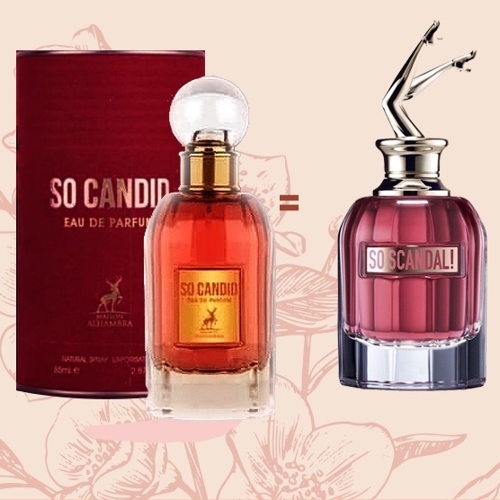 Nước hoa nữ So Candid 85ml hương thơm nữ tính ngọt ngào thu hút, nước hoa Dubai siêu thơm lưu hương lâu mẫu thử 10ml