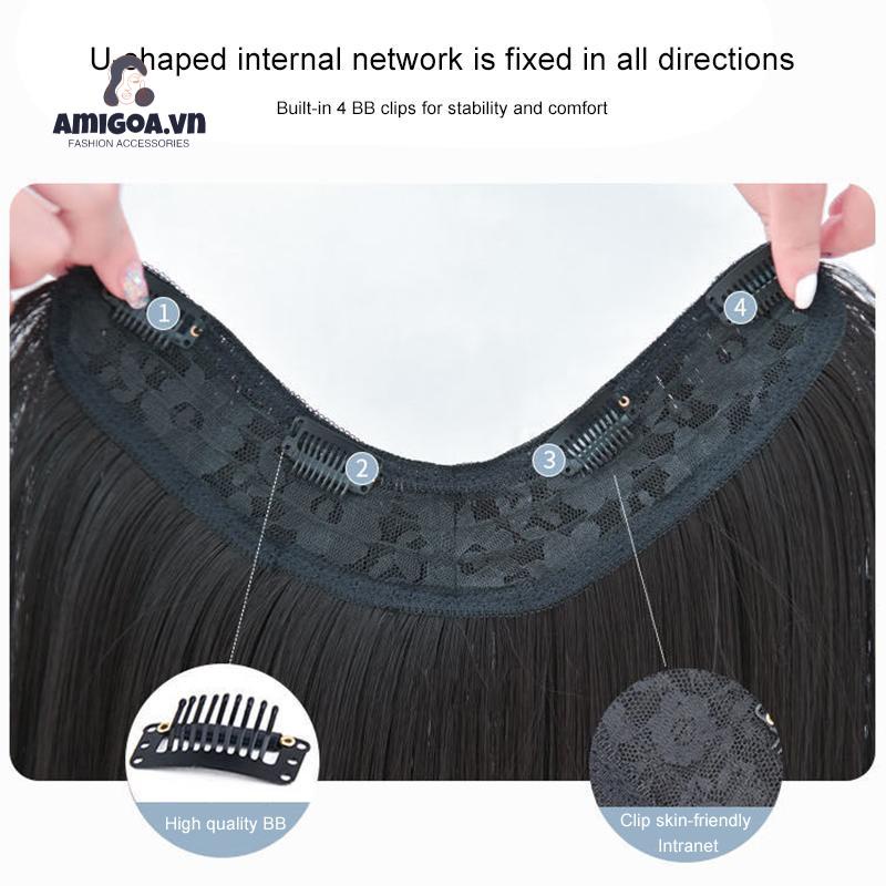 ✨✨Bộ Tóc Giả Dài Xoăn Gợn Sóng Dùng Để Tạo Kiểu Tóc