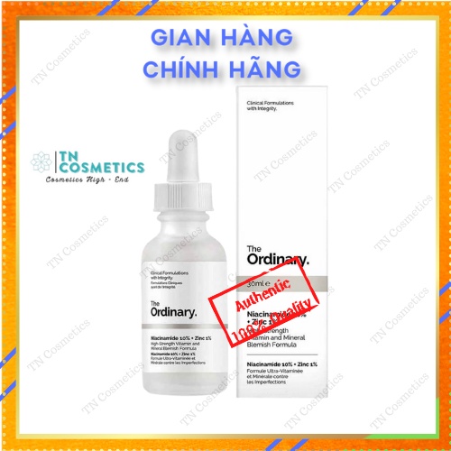 Serum The Ordinary Niacinamide 10% + Zinc 1% 30ml, 60ml SR412