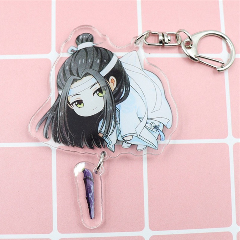 YGT Móc khóa acrylic hình The Untamed Chen Qing Ling Xiao Zhan Wang Yibo