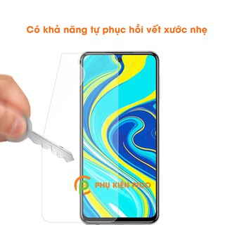Dán màn hình Xiaomi Redmi Note 9 Pro và mặt lưng Redmi Note 9 Pro và dán camera Redmi Note 9 Pro - Combo3