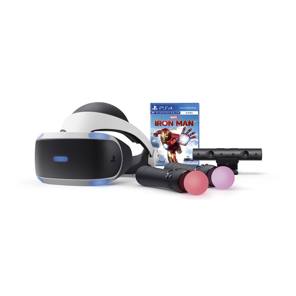 Bộ Kính VR Cho Ps4 và Ps5 Bundle Iron Man Chính Hãng Sony Việt Nam