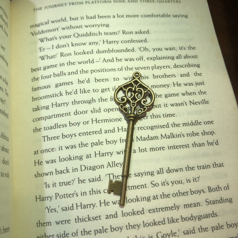 Bookmark chìa khoá Harry Potter [Ảnh thật tự chụp]
