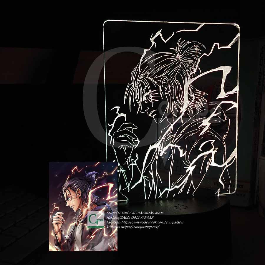 Đèn Ngủ Attack On Titan Eren Yeager Type 05 AAOT0205 16 màu tùy chỉnh