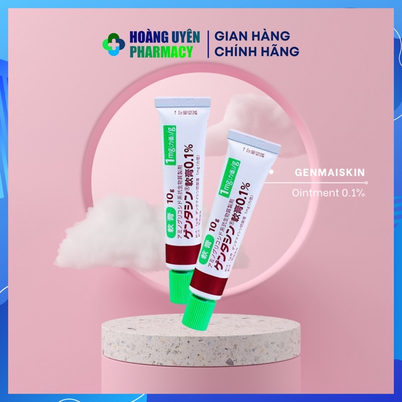 Gel bôi giảm sẹo Gentacin 0.1% Nhật Bản - tuýp 10g
