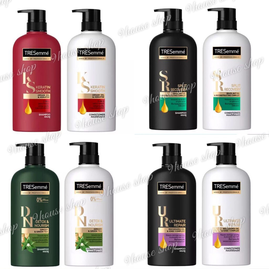 (nhập khẩu)(HCM)Dầu gội , dầu xả Tresemme Thái Lan 450ML chính hãng