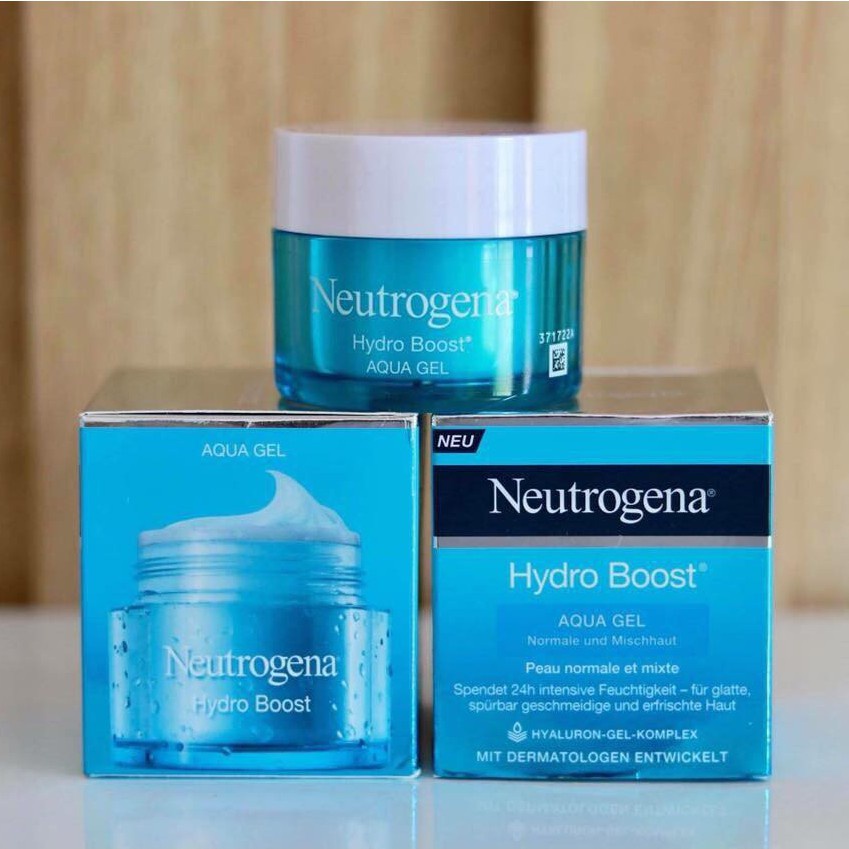 Kem dưỡng Neutrogena Hydro Boost Aqua Gel bản Pháp- Siêu phẩm kem cấp ẩm vượt trội cho da