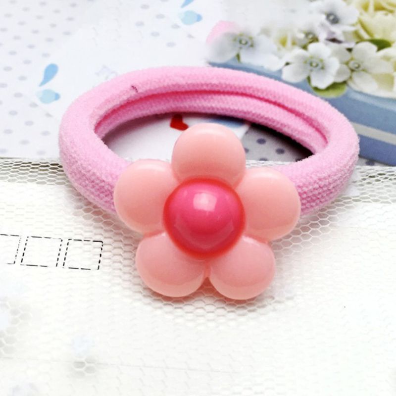 1 Dây Cao Su Đàn Hồi 4cm Nhiều Màu Sắc In Hình Trái Cây Hoạt Hình Cho Bé