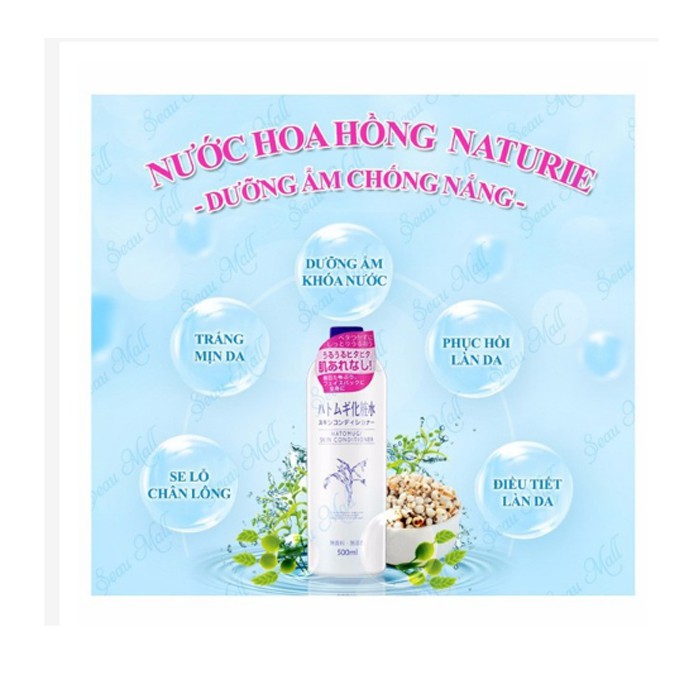 [Sale] Nước hoa hồng Naturie Skin Conditioner Lotion Nhật Bản (No.1 Cosme)