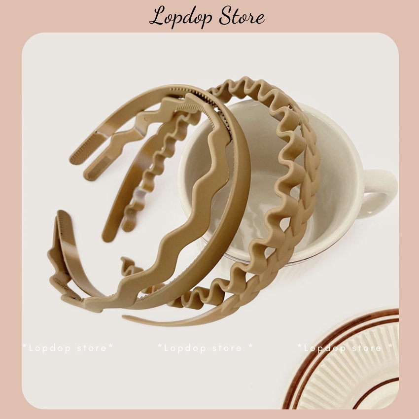 Băng Đô Rửa Mặt , Bờm Cài Gọn Tóc Cho Nam Nữ - LopDop Store BOM106