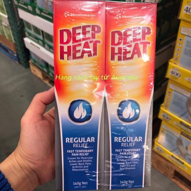 dầu XOA BÓP DEEP HEAT CỦA ÚC 140g