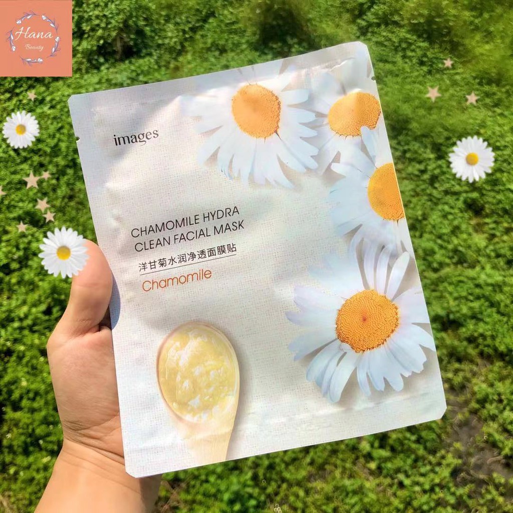 Mặt nạ HOA CÚC MẬT ONG Images Chamomile Dưỡng Trắng Làm Sạch Da Chống Lão Hóa nội Địa Trung