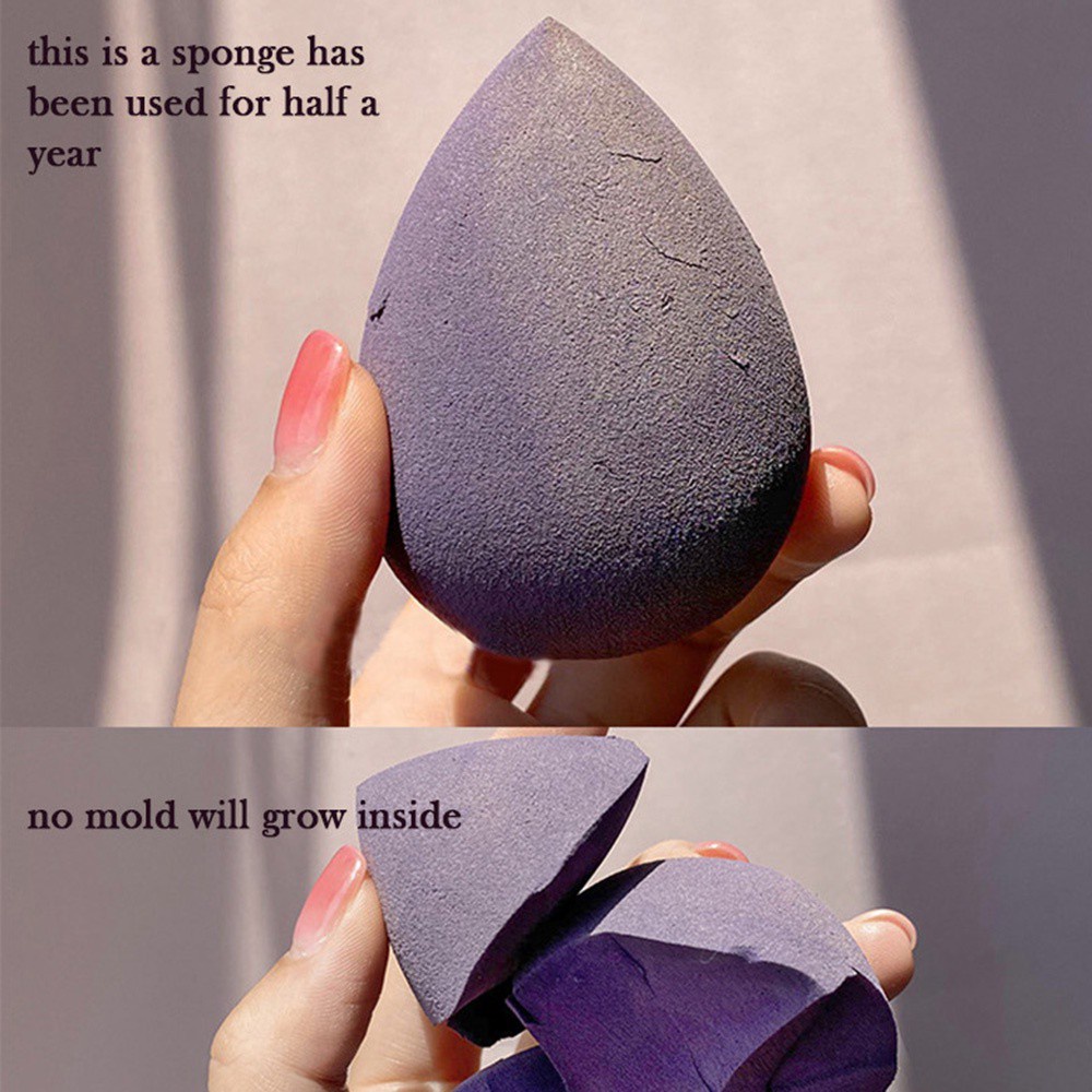 [Hàng mới về] Set 4 mút trang điểm nhiều hình dạng và màu sắc thời trang cao cấp