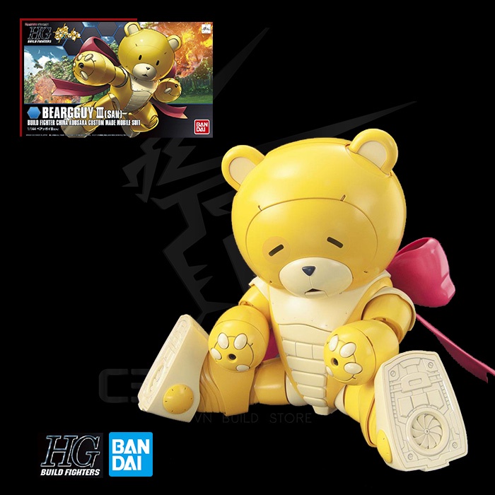 MÔ HÌNH LẮP RÁP HG BF 1/144 BEARGGUY III SAN BANDAI GUNDAM BUILD FIGHTER HGBF