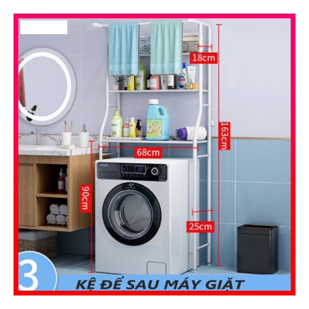 Kệ Máy Giặt FREESHIP Kệ Nhà Vệ Sinh Nhập Khẩu Cao Cấp