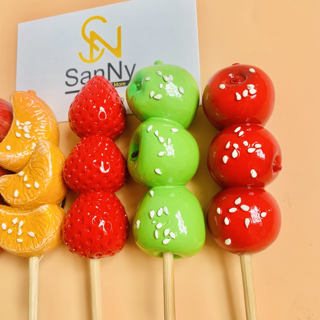 Nam châm tủ lạnh hình xiêng que trái cây