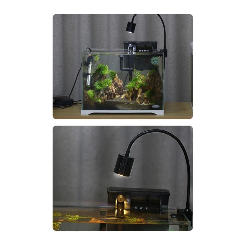 Đèn led rọi nắng 3 màu thủy sinh 3/5/7 W