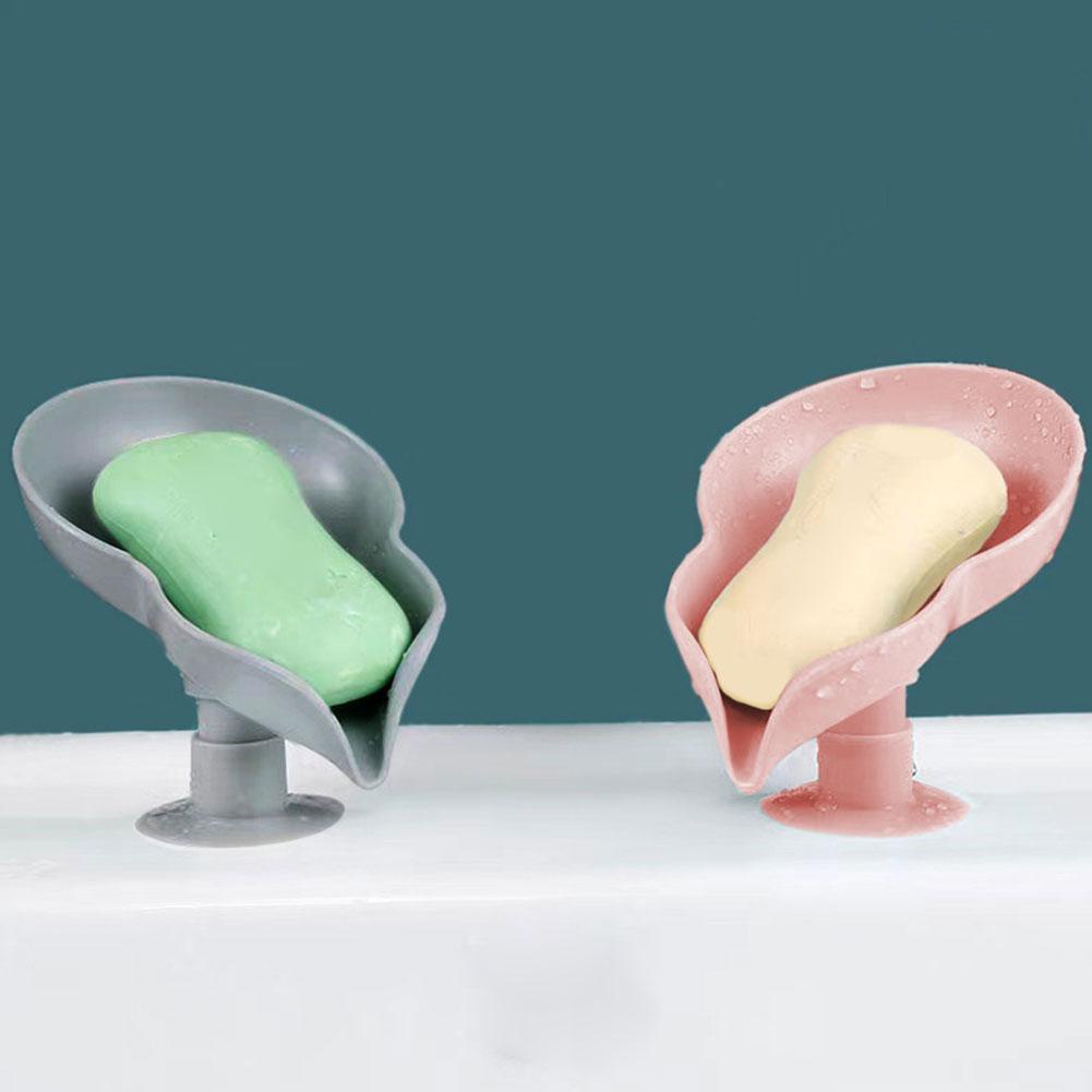 Hộp Đựng Xà Phòng Gắn Tường Bằng Nhựa Sáng Tạo Cho Phòng Tắm C1Y2