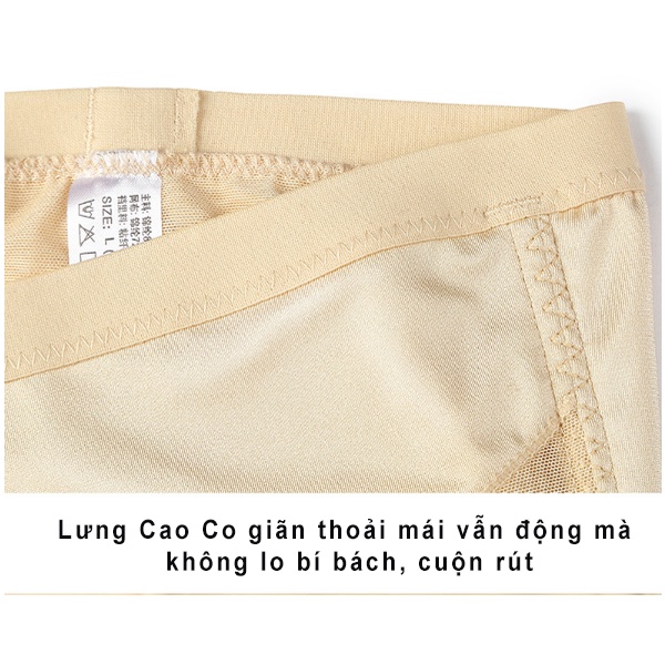 Quần lót nữ gen nịt bụng định hình giảm mỡ bụng sau sinh, quần lót chống cuộn nâng mông, giảm eo, định hình vóc dáng