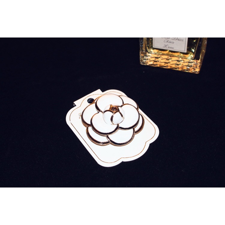 Ghim cài áo hình hoa trà thời trang dành cho nữ