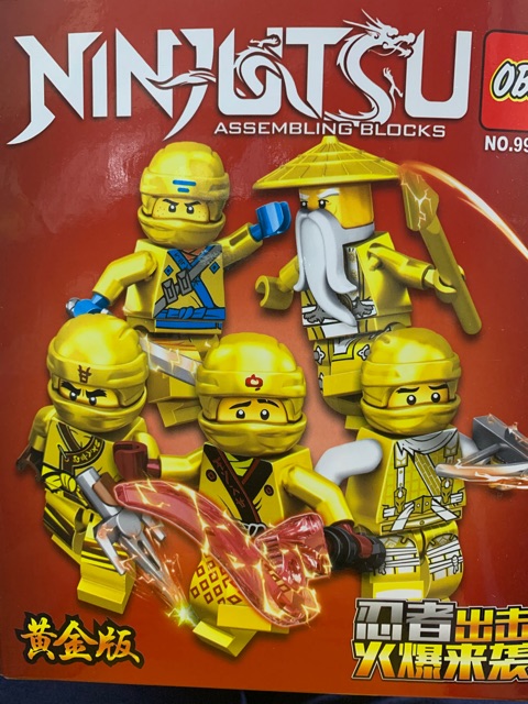 Bộ đồ chơi lắp ráp Ninjutsu mini season 12 (1 hộp)